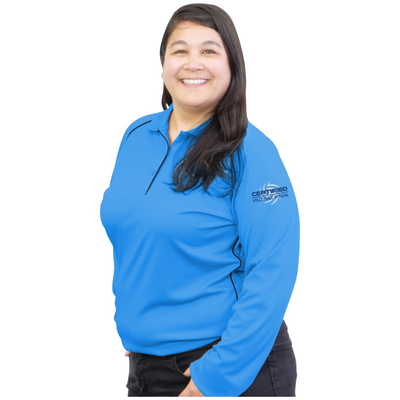 Women's Long Sleeve Smooth Jersey Polo